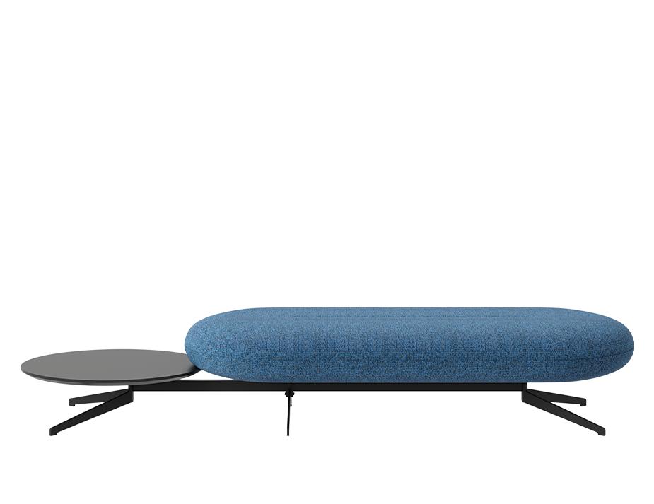 Juliette Bench 2 Seater Side Table 1