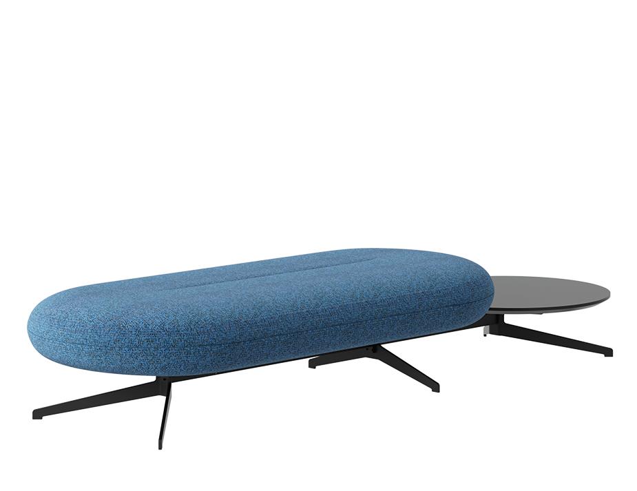 Juliette Bench 2 Seater Side Table 2