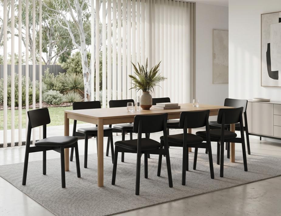 Andi Padded Chair Nordica Large Table