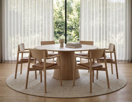 Andi Armchair - Natural - Custom Upholstered