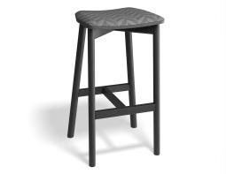 P 1 Andi Backlessbarstool Pad Ashblack Lazaruslupine