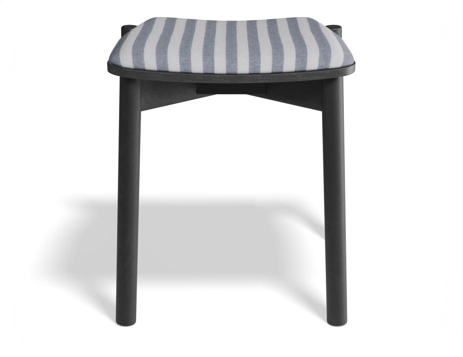 P 4 Andi Lowstool Pad Ashblack Bluestripe