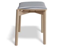 P 3 Andi Lowstool Pad Ashnatural Bluestripe