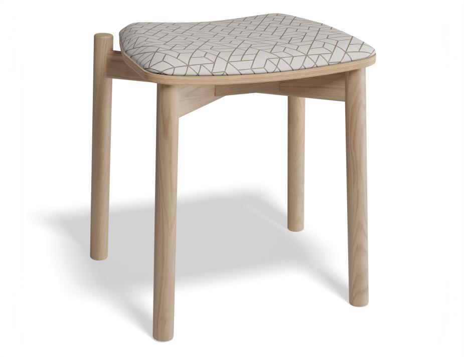 P 1 Andi Lowstool Pad Ashnatural Geometricpattern