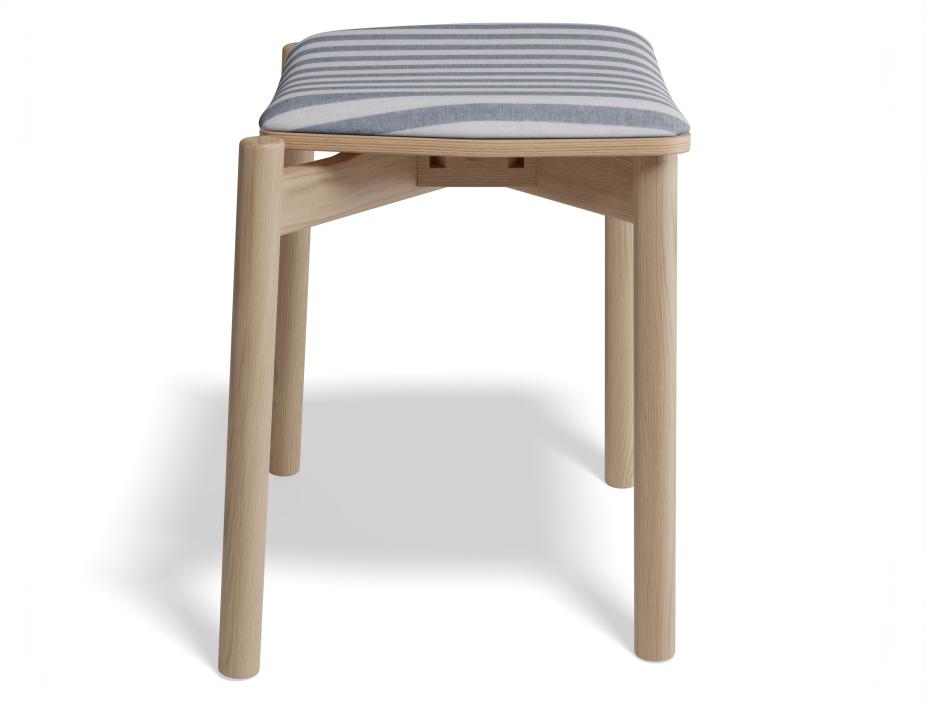 P 3 Andi Lowstool Pad Ashnatural Bluestripe