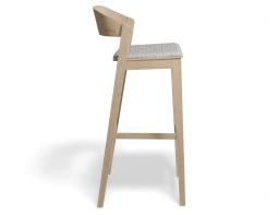 P 3 Grayson 75cmbarstool Pad Natural Geometricpattern