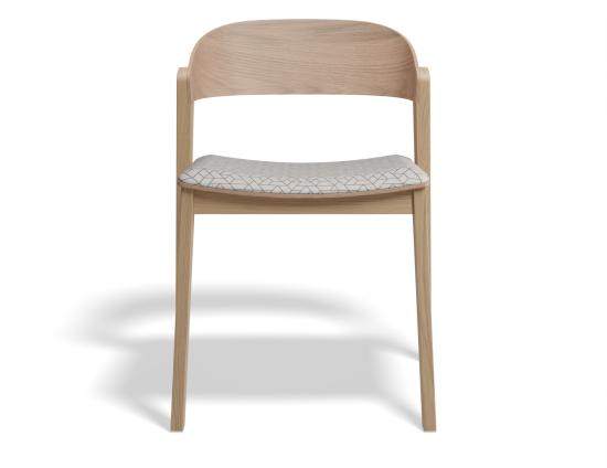 Grayson Dining Chair - Natural - Custom Upholstered