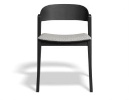 P 4 Grayson Chair Pad Black Geometricpattern