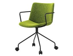 Flow Chair Arms Swivel Castors Main