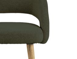 Akito Chair Hunter Green Close Up 2