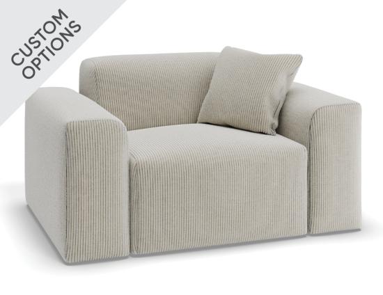 Monaco Lounge Chair - Custom Upholstered