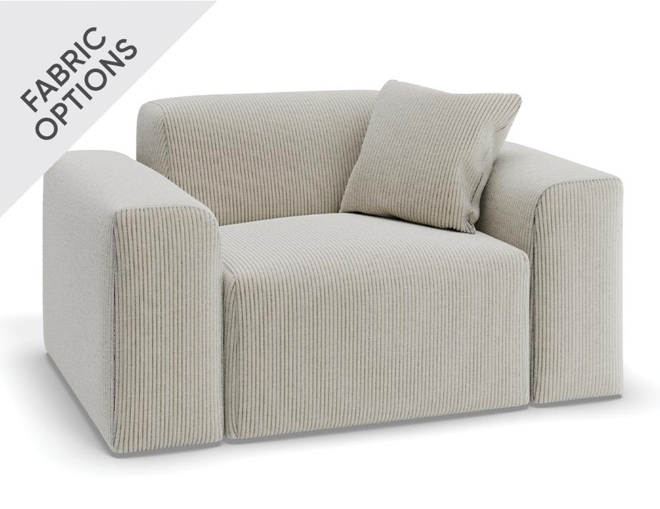 Monao Occasional Chair Fabric Custom