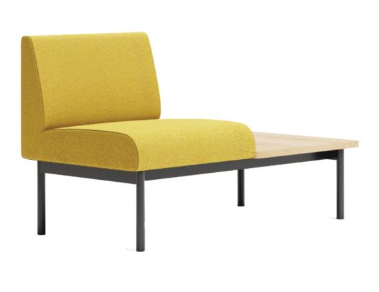 Bond Section 1 Seat with Side Table