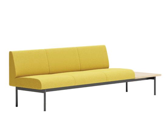 Bond Section 3 Seat with Side Table