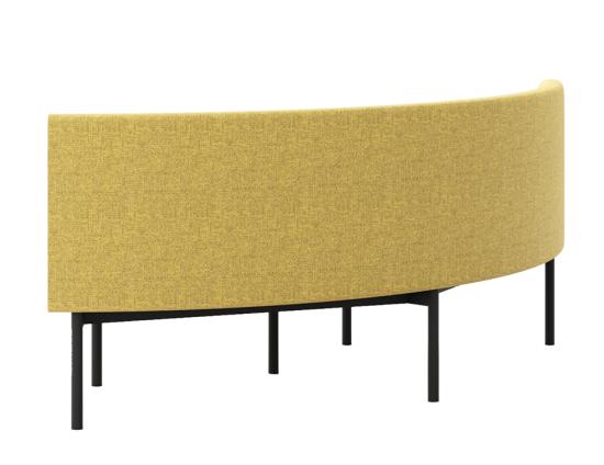 Bond Section 3 Seat Inward Curve