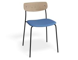 P 1 Rylie Chair Ashnatural Bluecorduroy