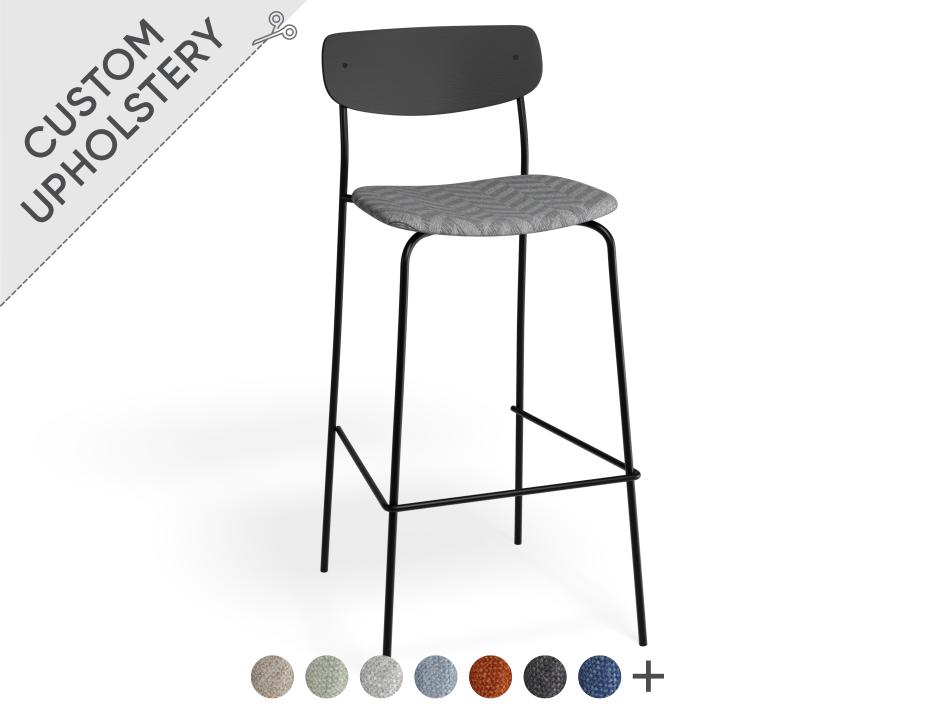 Rylie Stool Black Custom