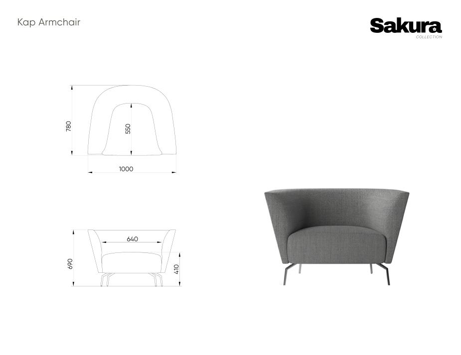 Sakura Kap Armchair Website