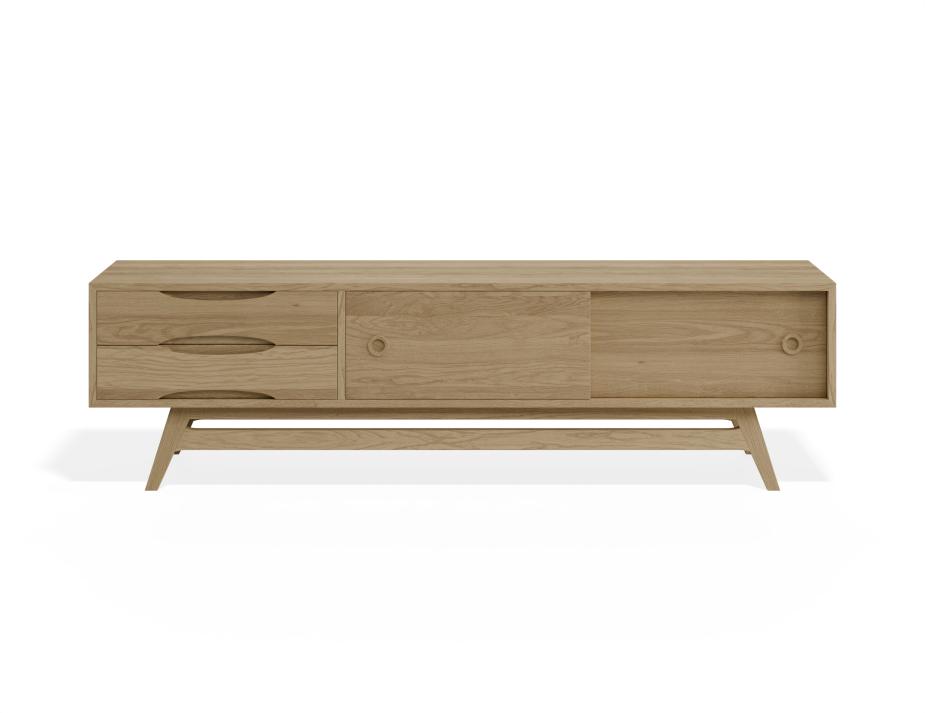 P 4 Dane Tvcabinet Oaknatural