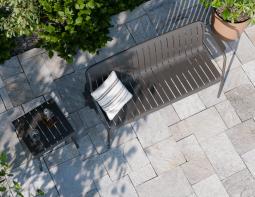 Roku Gardenbench Lifestyle 2 Charcoal