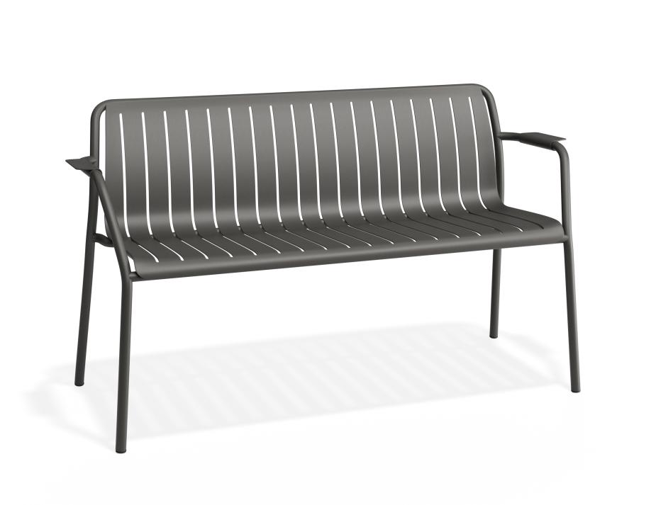 P 1 Roku Gardenbench Charcoal
