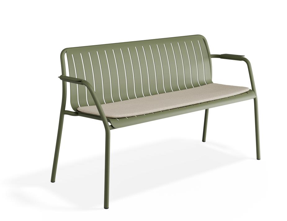 P 1 Roku Gardenbench Husk Green