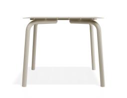 P 3 Roku Diningtable 90x90 Latte