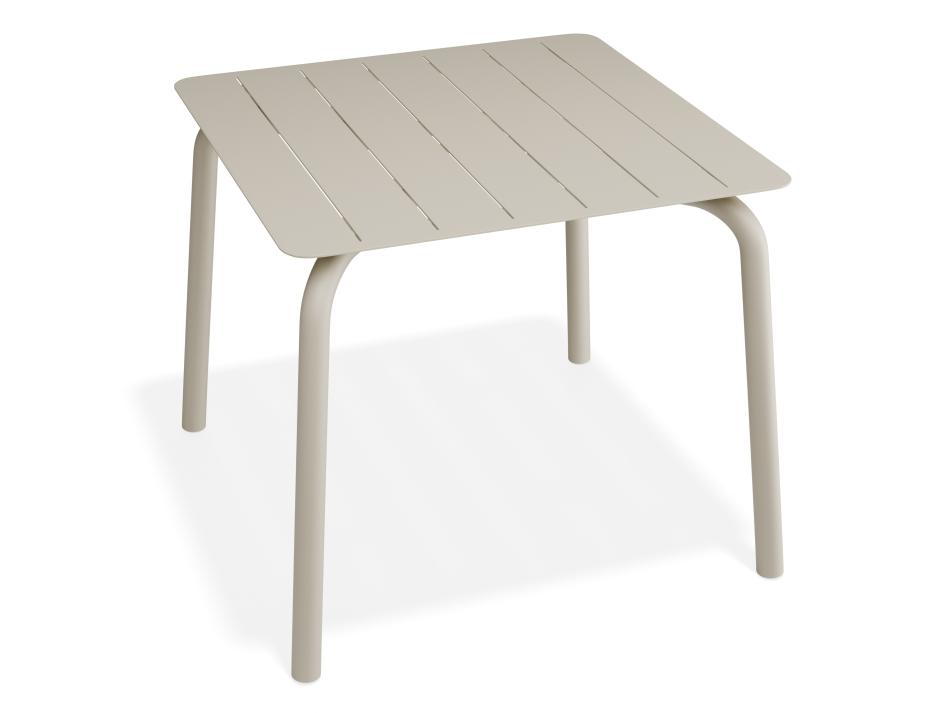 P 2 Roku Diningtable 90x90 Latte