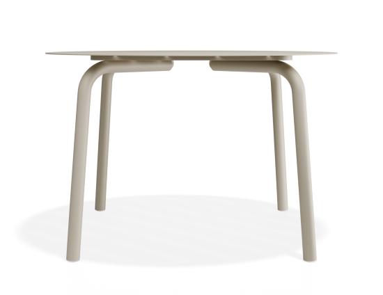 Roku Round Dining Table 120cm - Outdoor - Latte