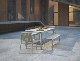 L 2 Roku Diningset120benches Latte