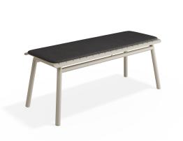 Bench with Granite Grey Cushion
