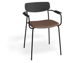 Tan Vintage Vegan Leather Seat