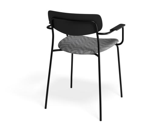 Rylie Armchair - Black - Custom Upholstered
