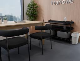 L 2 Marlowe Diningchair Commercial Anthracite