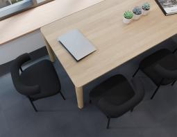 L 3 Marlowe Diningchair Commercial Anthracite