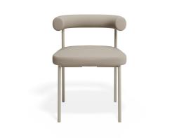 P 4 Marlowe Diningchair Grey Fawnbeige