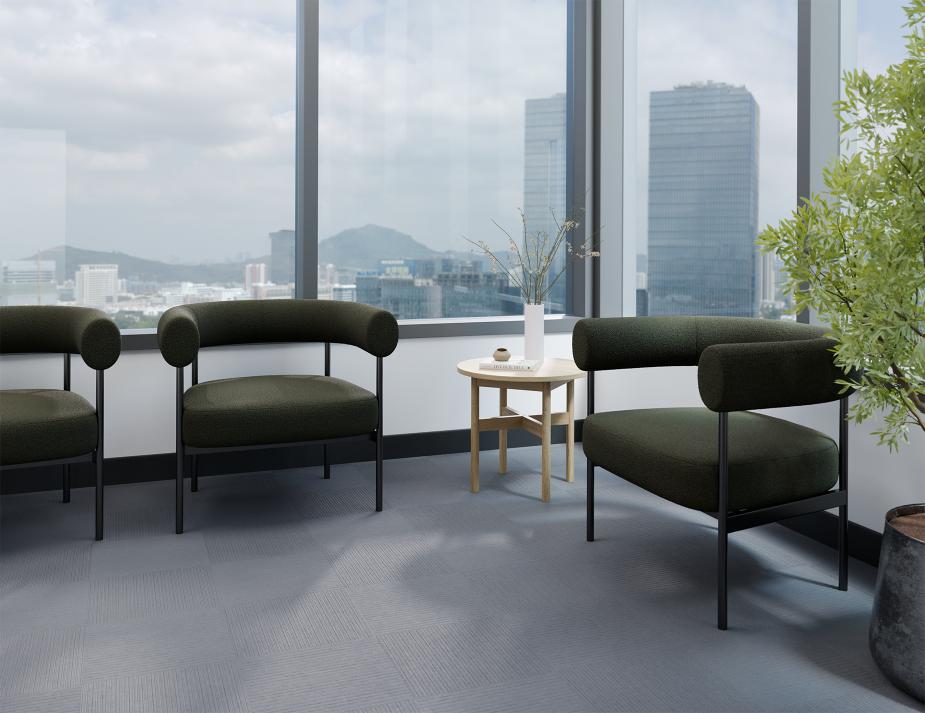 L 1 Marlowe Loungechair Commercial Green