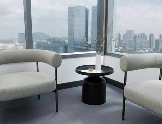 Flare Side Table - Black