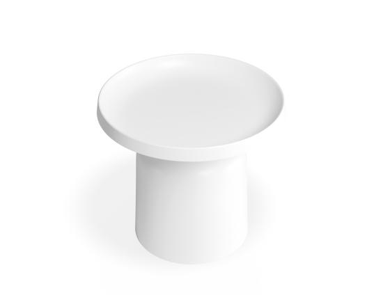 Flare Side Table - White