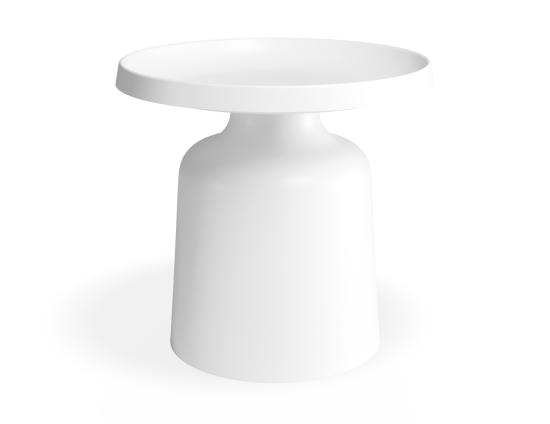 Flare Side Table - White