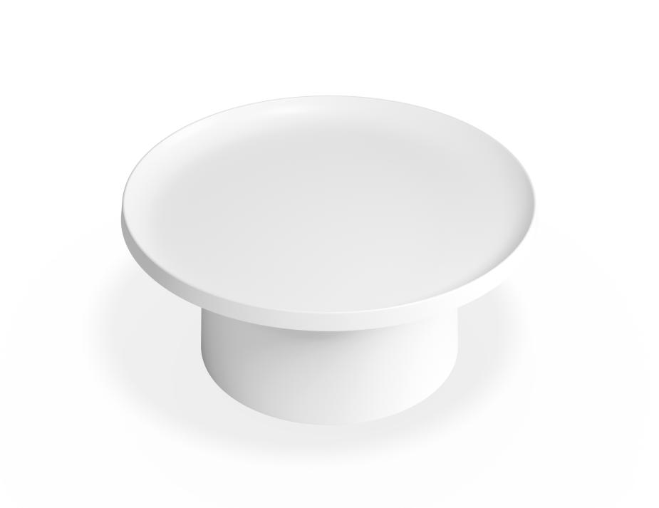 P 2 Tide Sidetable White