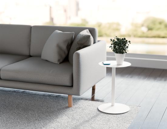 Fizz Side Table - White 