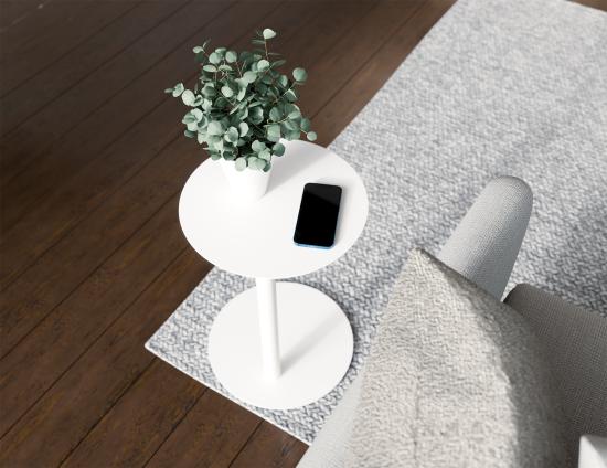 Fizz Side Table - White 