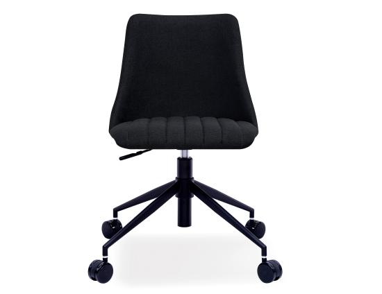 Andorra Swivel Office Chair-Anthracite Fabric