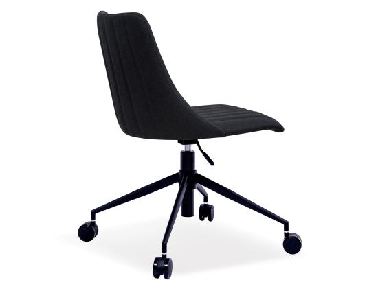 Andorra Swivel Office Chair-Anthracite Fabric