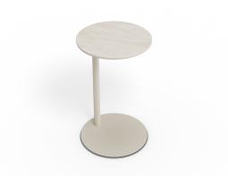 Lira Side Table - Outdoor - Latte - Dune Ceramic