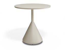 Kora Cafe Table 71cm Dia - Outdoor - Latte