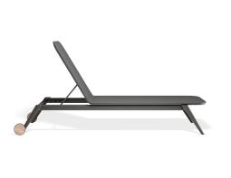 P 3 Amalfi Sunlounge Charcoal