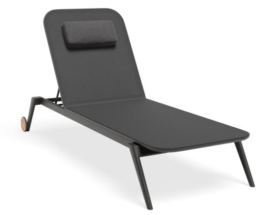 Amalfi Sun Lounge - Charcoal