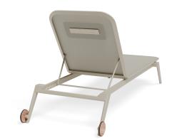 P 2 Amalfi Sunlounge Headrest Latte Husk Magnetic